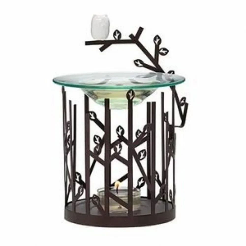 🔥NIB PartyLite Perched Owl Fragrance Warmer - Picture 2 of 5
